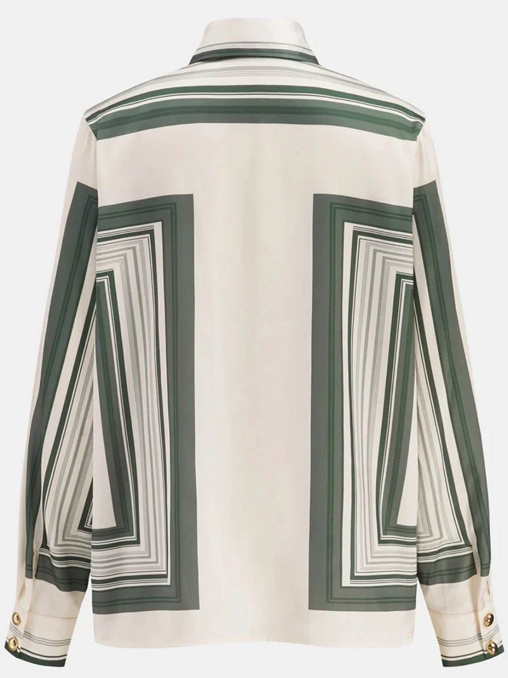 NEW MATCHING SET CO ORD silk Geometric Wide Leg two piece Tie-Front l’academie